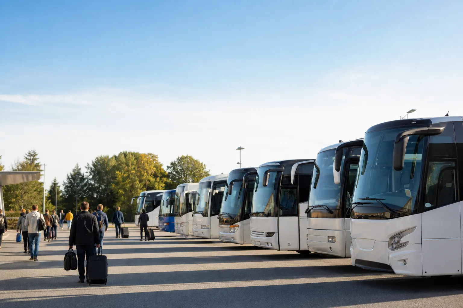 Redaktionell bild till guiden om bussbolag i sverige