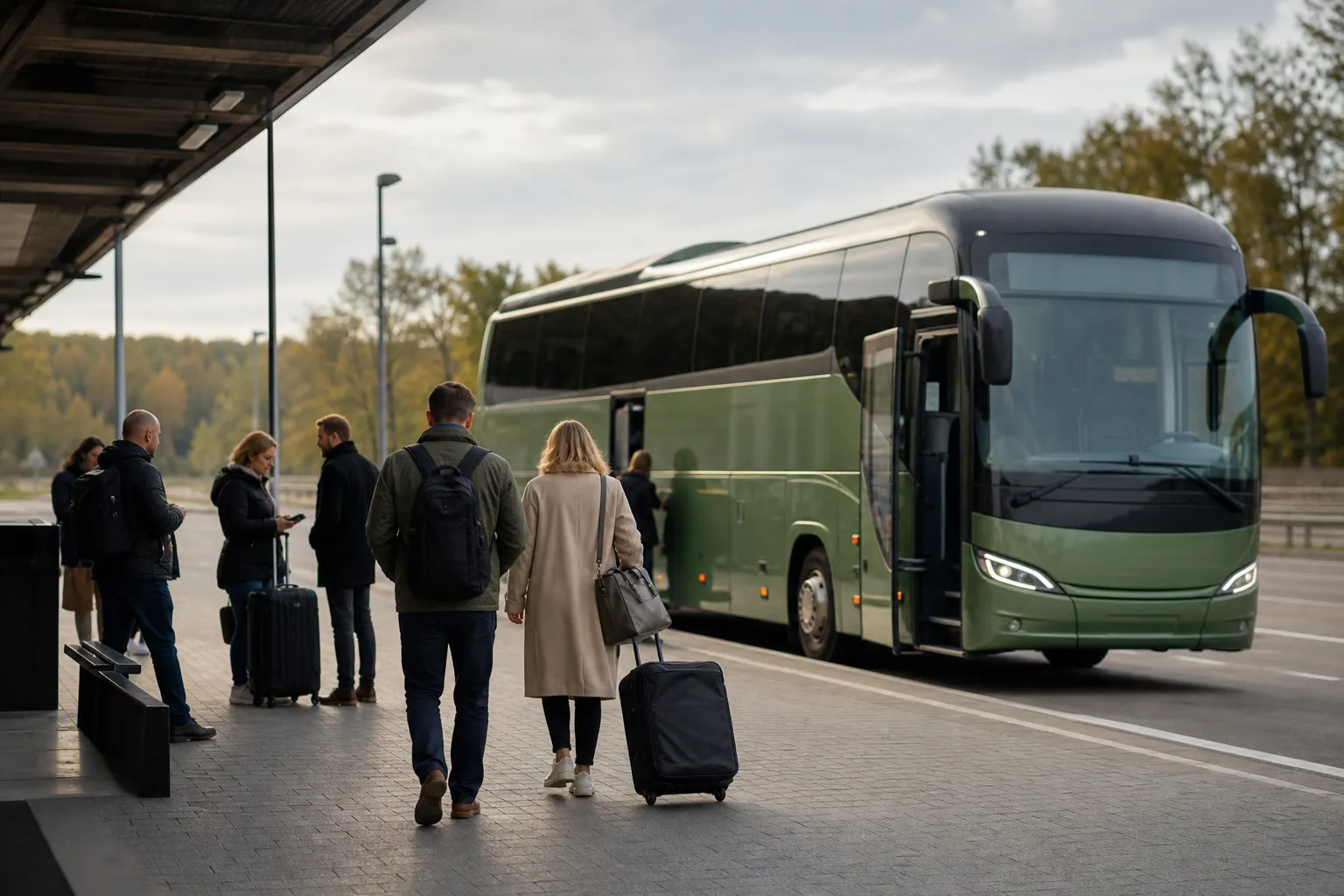 Redaktionell bild till guiden om flixbus