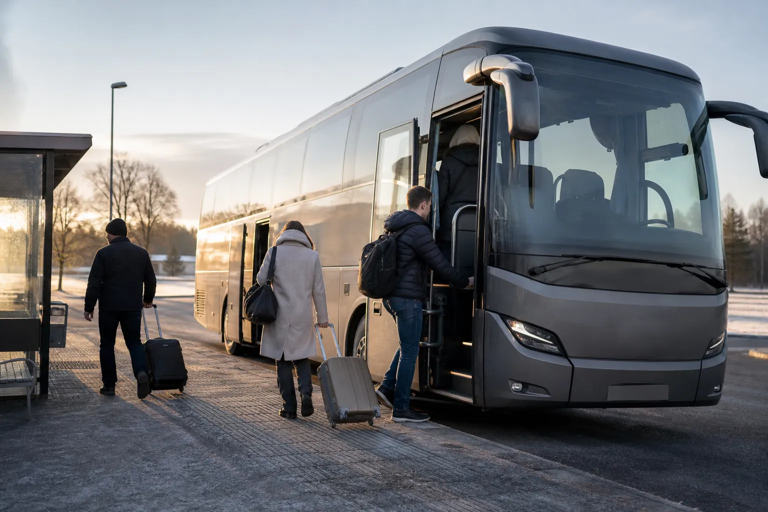 Redaktionell bild till guiden om vy buss nettbuss